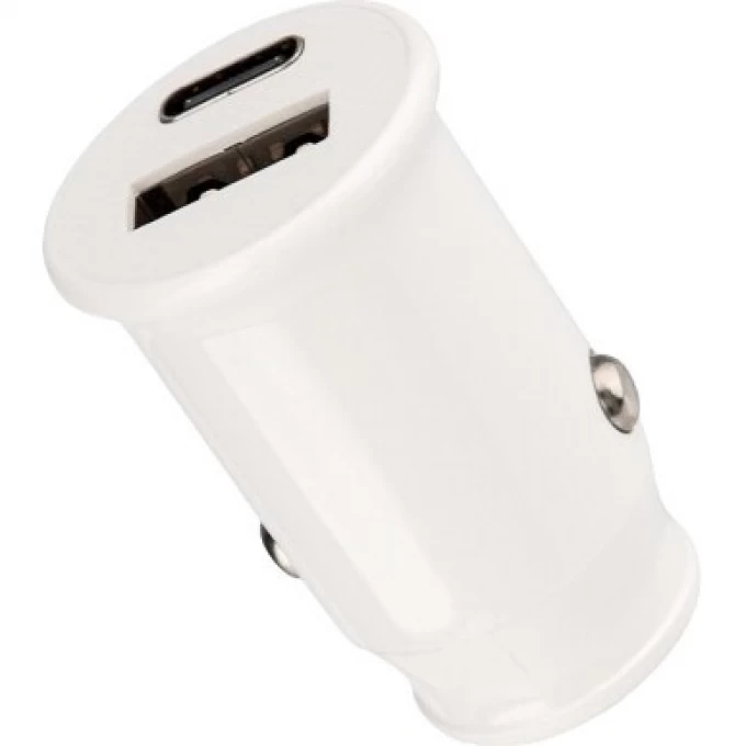 Автозарядка в прикуриватель REXANT АЗУ USB-A+USB-C, 2.4 A белая 18-2229 Автозарядка в прикуриватель REXANT АЗУ USB-A+USB-C, 2.4 A белая 18-2229