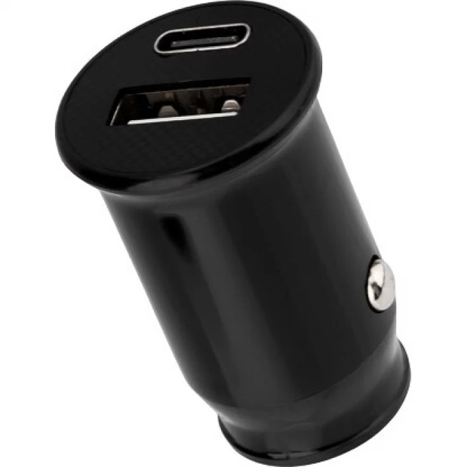 Автозарядка в прикуриватель REXANT АЗУ USB-A+USB-C, 2.4 A черная 18-2228 Автозарядка в прикуриватель REXANT АЗУ USB-A+USB-C, 2.4 A черная 18-2228