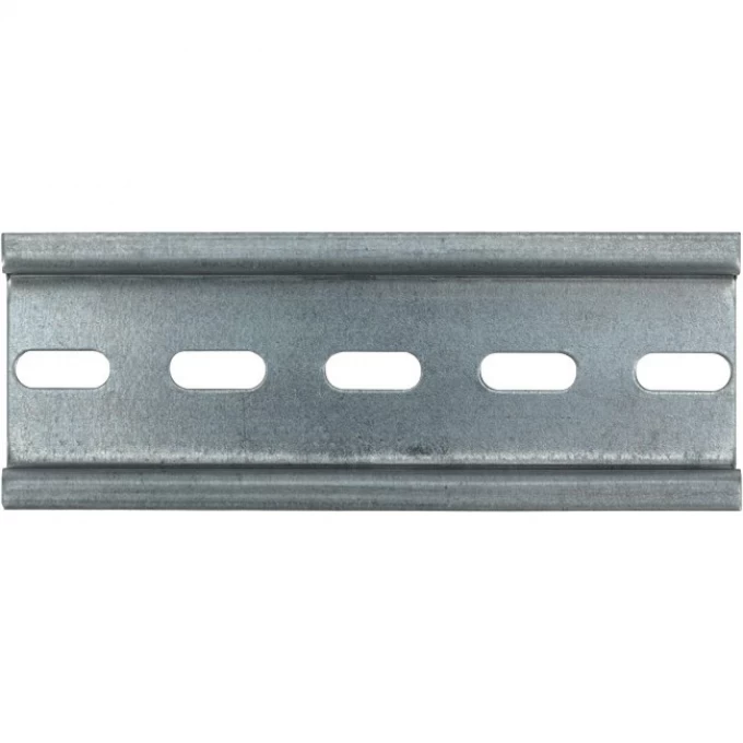 DIN-рейка REXANT 30см перфорированная оцинкованная 12-8030