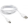 Кабель REXANT USB - mini USB белый 1.8 м 18-1134