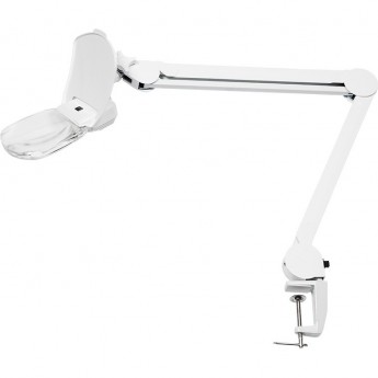Лупа с подсветкой REXANT EXPERT LED 3D+20D квадратная на струбцине