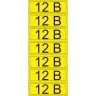 Наклейка знак электробезопасности REXANT 12 В 35х100 мм, 7 шт на листе 55-0001-1
