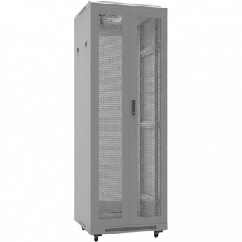 Напольный шкаф REXANT STANDART 19" 42U 800х800 мм передняя и задняя распашные перфорированные двери
