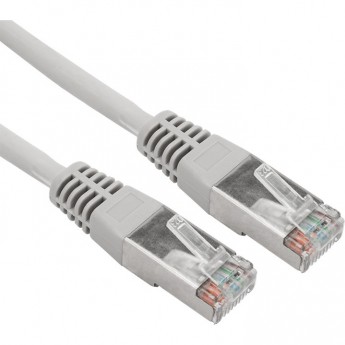 Патч-корд REXANT F/UTP RJ45-RJ45 24AWG серый 1.5 м