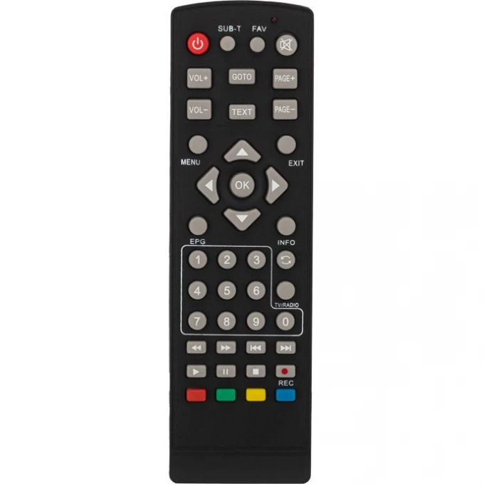 Пульт универсальный REXANT для приставки DVB-T2 38-0012