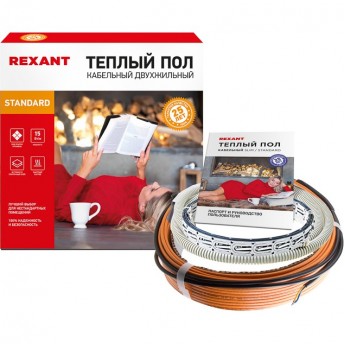 Теплый пол REXANT STANDARD RND-100-1500