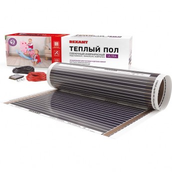 Теплый пол REXANT ULTRA RXM 220 пленочный 8 м² 1760 Вт